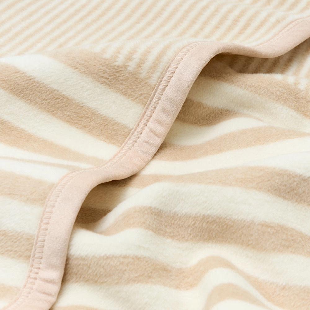 ChappyWrap Mini Blanket - Sweet Pea Stripe Oak
