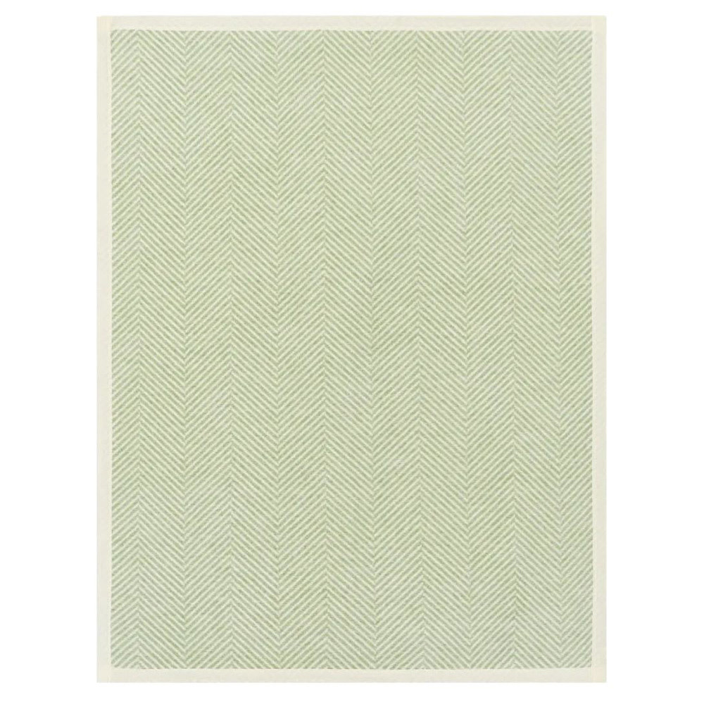 ChappyWrap Mini Blanket - Harborview Herringbone - Sprout Green