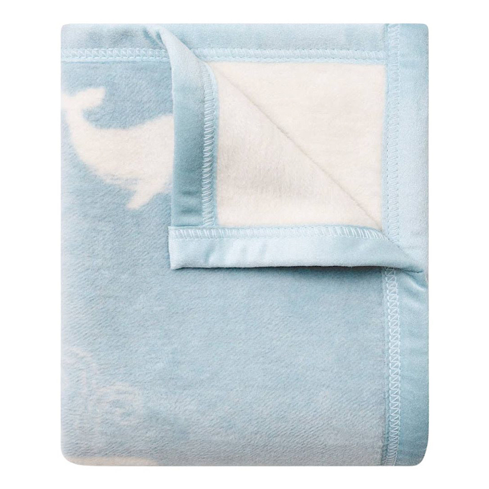 Chappywrap ChappyWrap Mini Blanket - Big Blue Whale