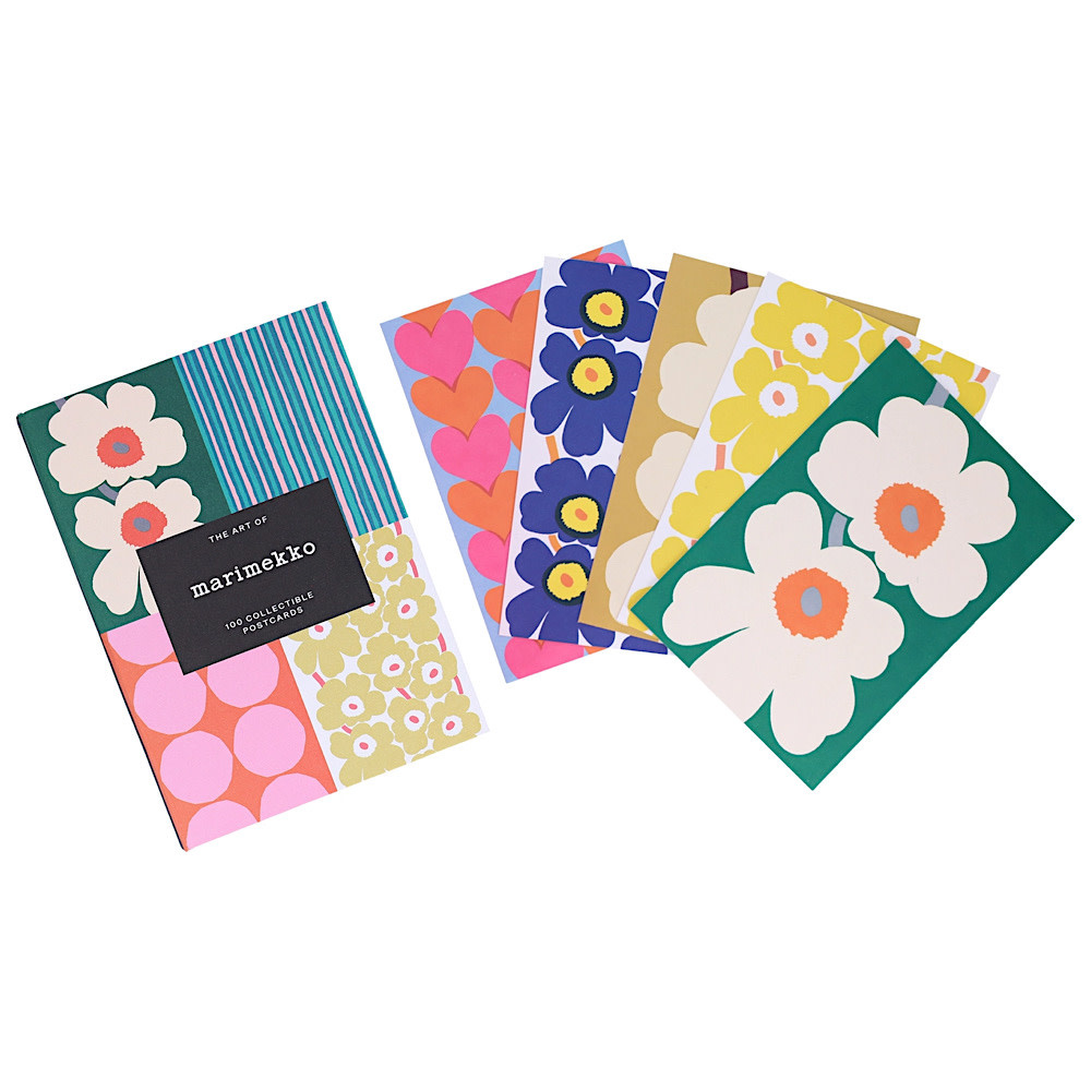 Art of Marimekko 100 Postcards Box Set