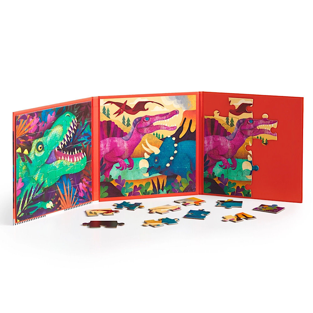 Dinosaur Roar Magnetic Puzzle Set