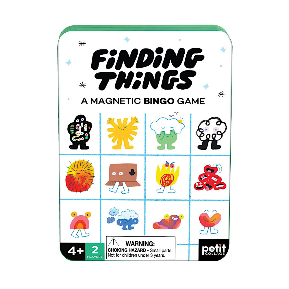 Petit Collage Finding Things Bingo: A Magnetic Travel Game