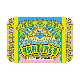 Chronicle Sardines Fishy Sticky Notes