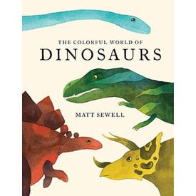 Mudpuppy Colorful World of Dinosaurs Hardcover Book