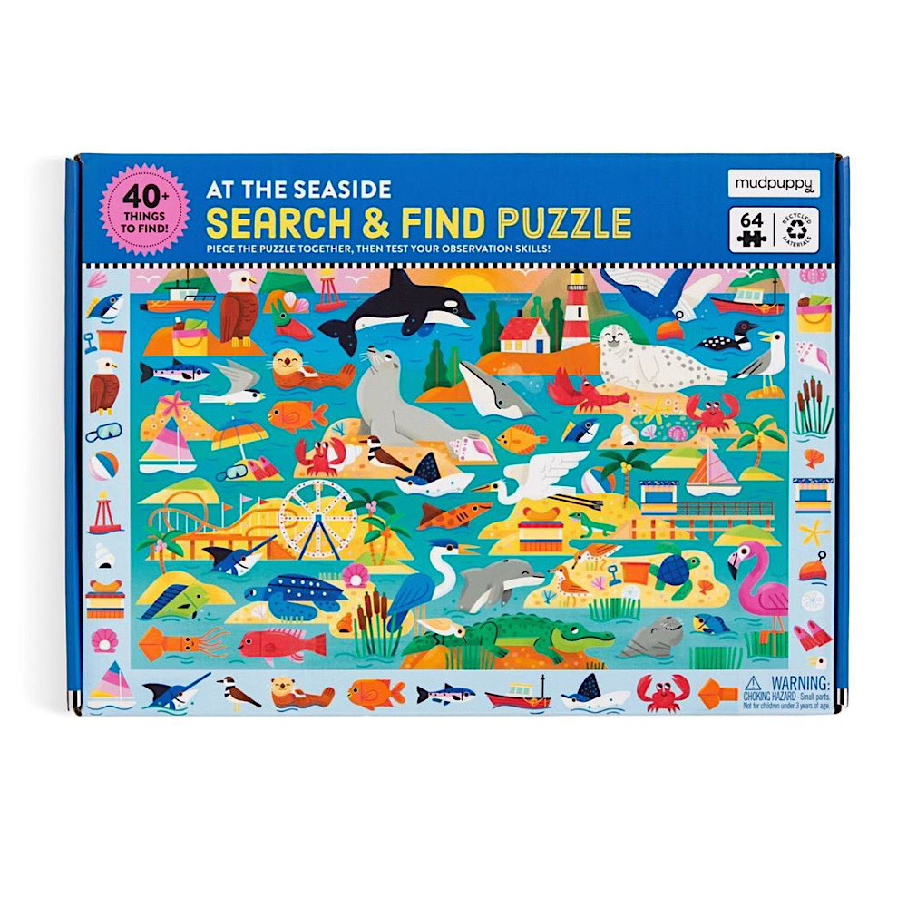 Chronicle Search & Find Puzzle - At the Seaside - 64 Piece