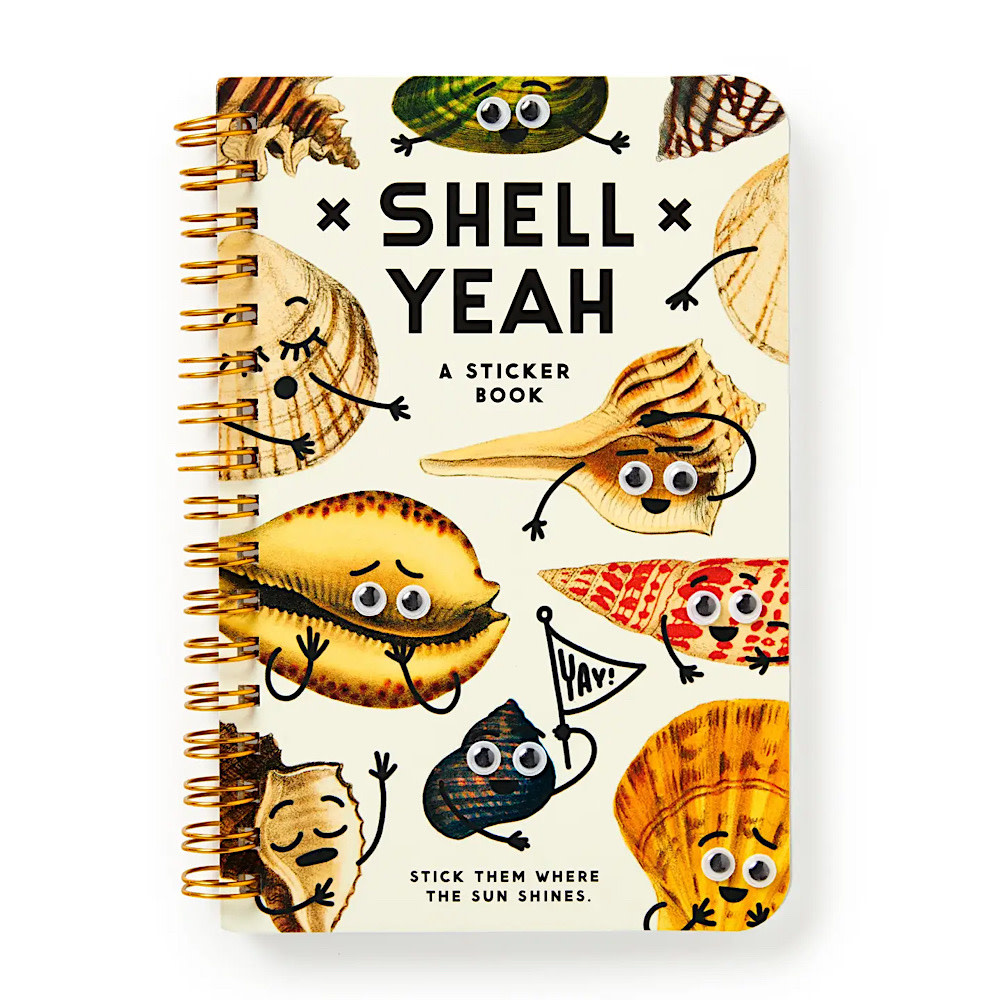 Chronicle Brass Monkey Shell Yeah Sticker Book