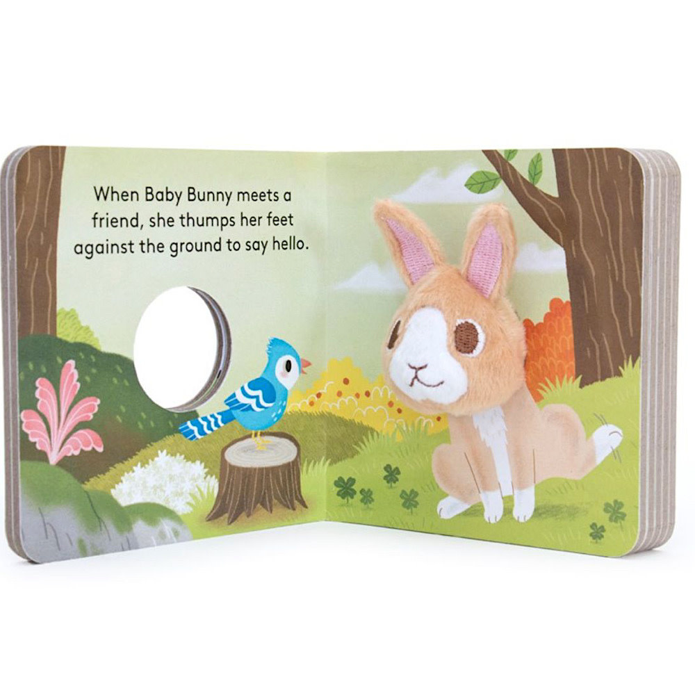 Finger Puppet - Baby Bunny Board Book