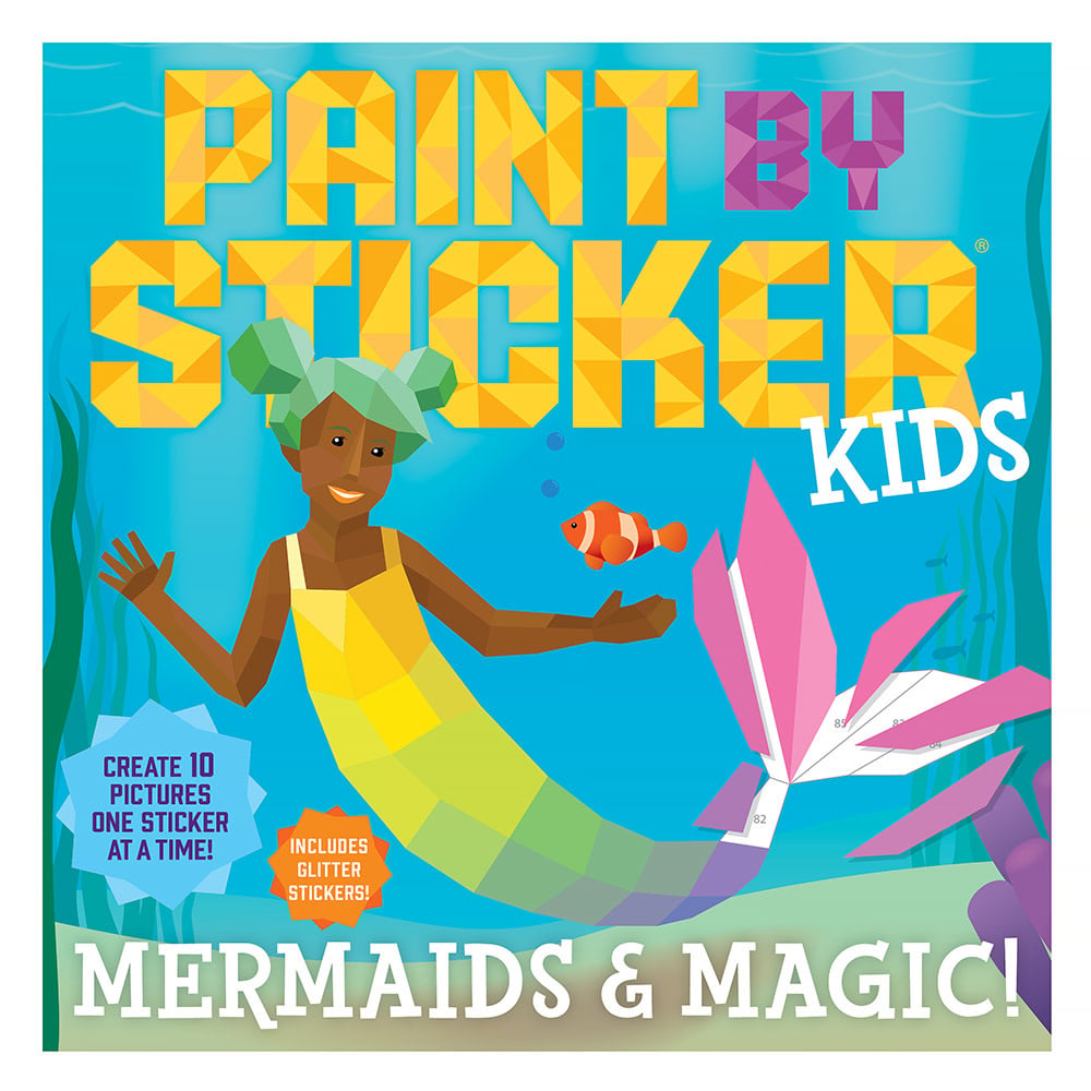Workman Publishing Company Paint by Sticker - Mermaids & Magic