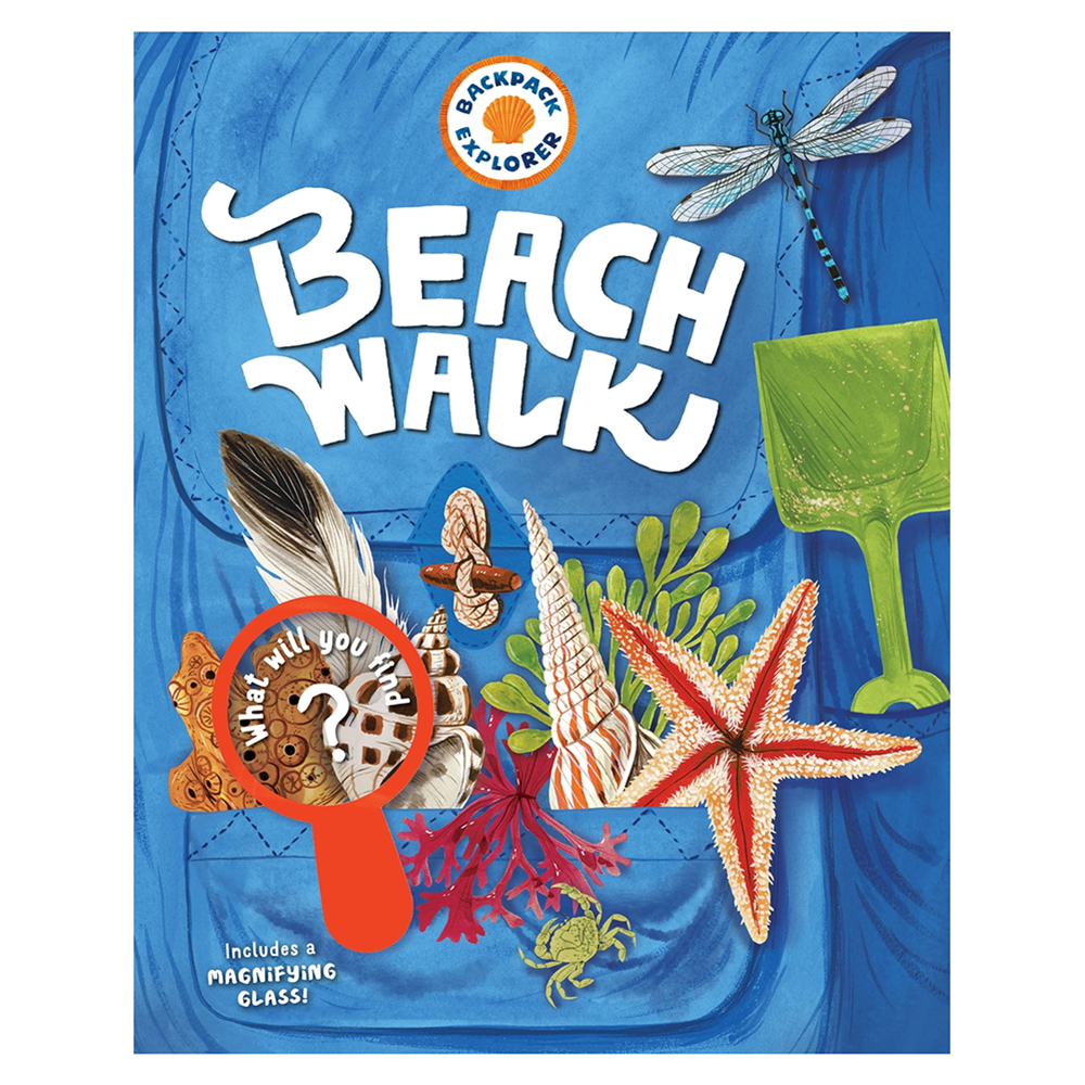 Little Brown & Co Backpack Explorer: Beach Walk Hardcover Book