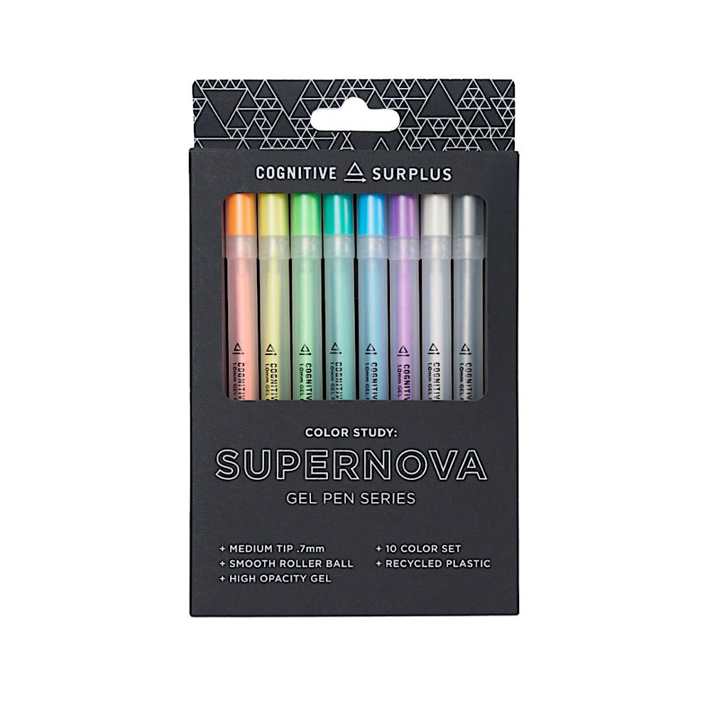 Cognitive Surplus Cognitive Surplus - Gel Pens Pack - Supernova