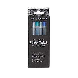 Cognitive Surplus Cognitive Surplus - Gel Pens Pack - Ocean Swell