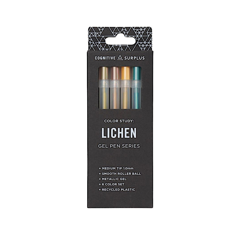 Cognitive Surplus - Metallic Gel Pens Pack - Lichen