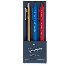 Ruff House Print Shop Gel Pens Set of 3 - The Teacher