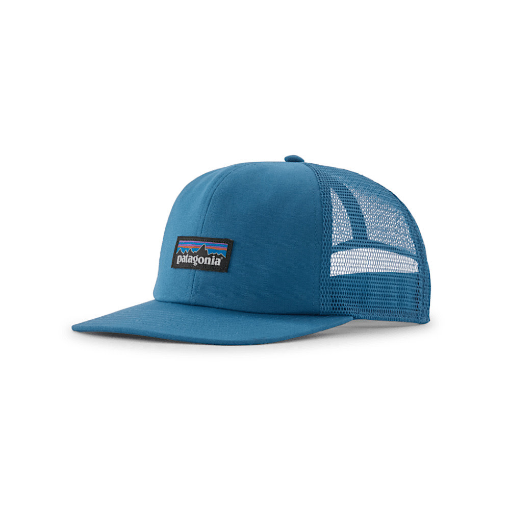 Patagonia Patagonia - Relaxed Trucker Hat - P-6 Label: Aquatic Blue
