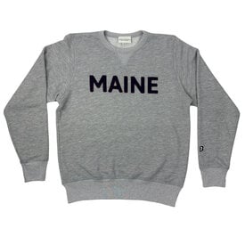 Boathouse Sports Boathouse Sports Terry Crewneck Sweatshirt - Maine - Heather Gray