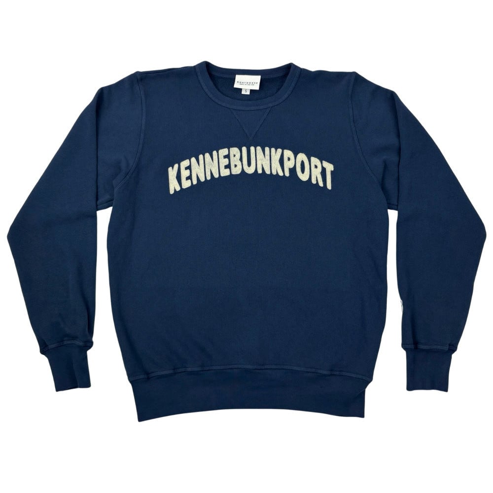 Boathouse Sports Boathouse Sports Terry Crewneck Sweatshirt - Kennebunkport - Navy