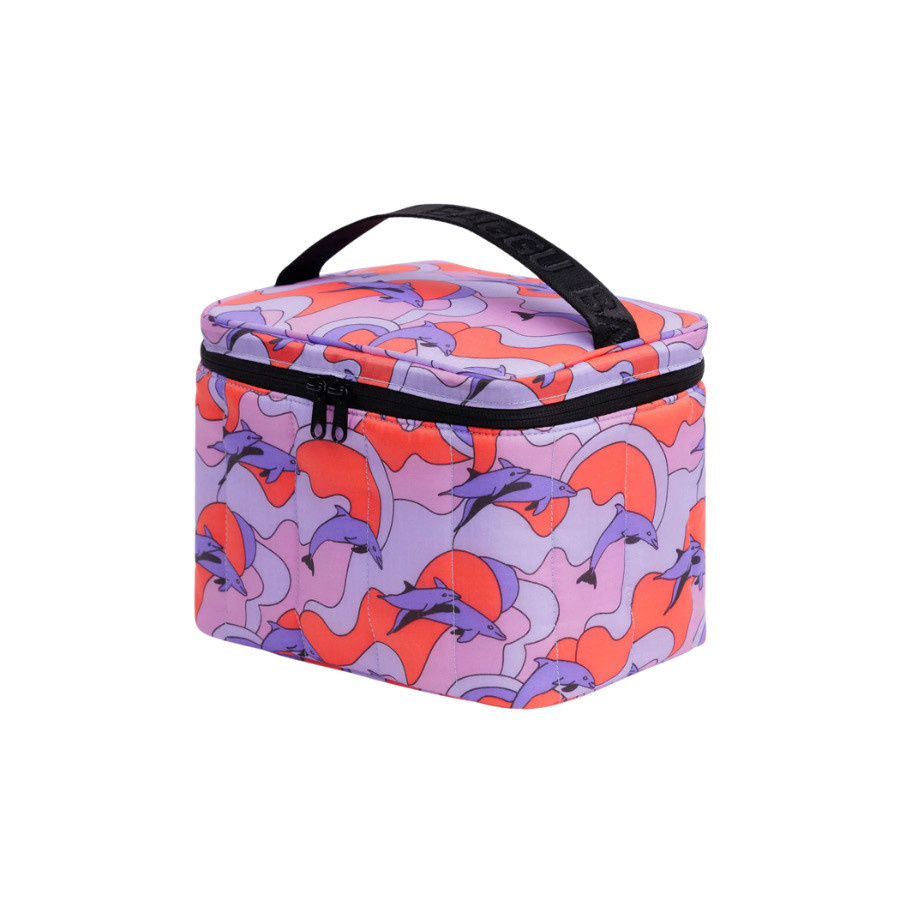 Baggu Puffy Lunch Bag - Dolphins