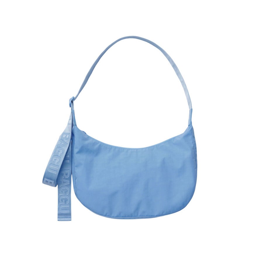 Baggu Baggu Medium Nylon Crescent Bag - Piscine