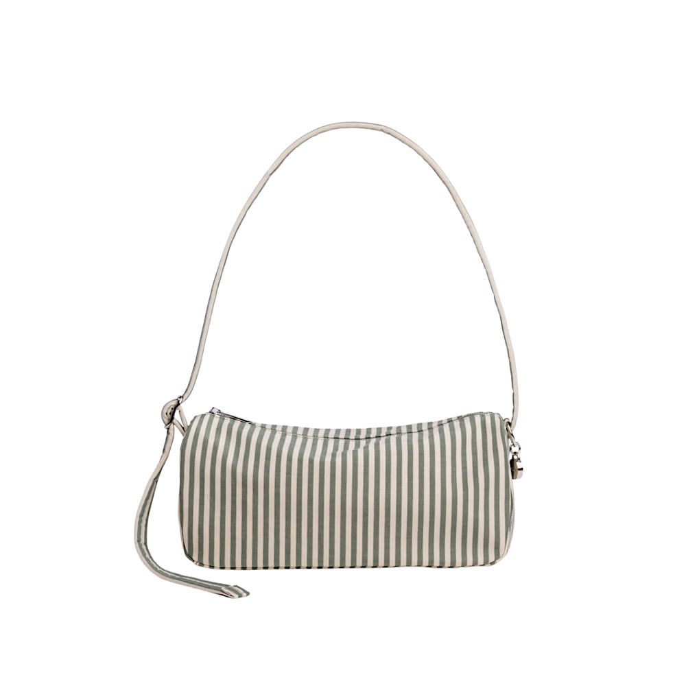 Baggu Baggu Nylon Loaf Bag - Sage Stripe