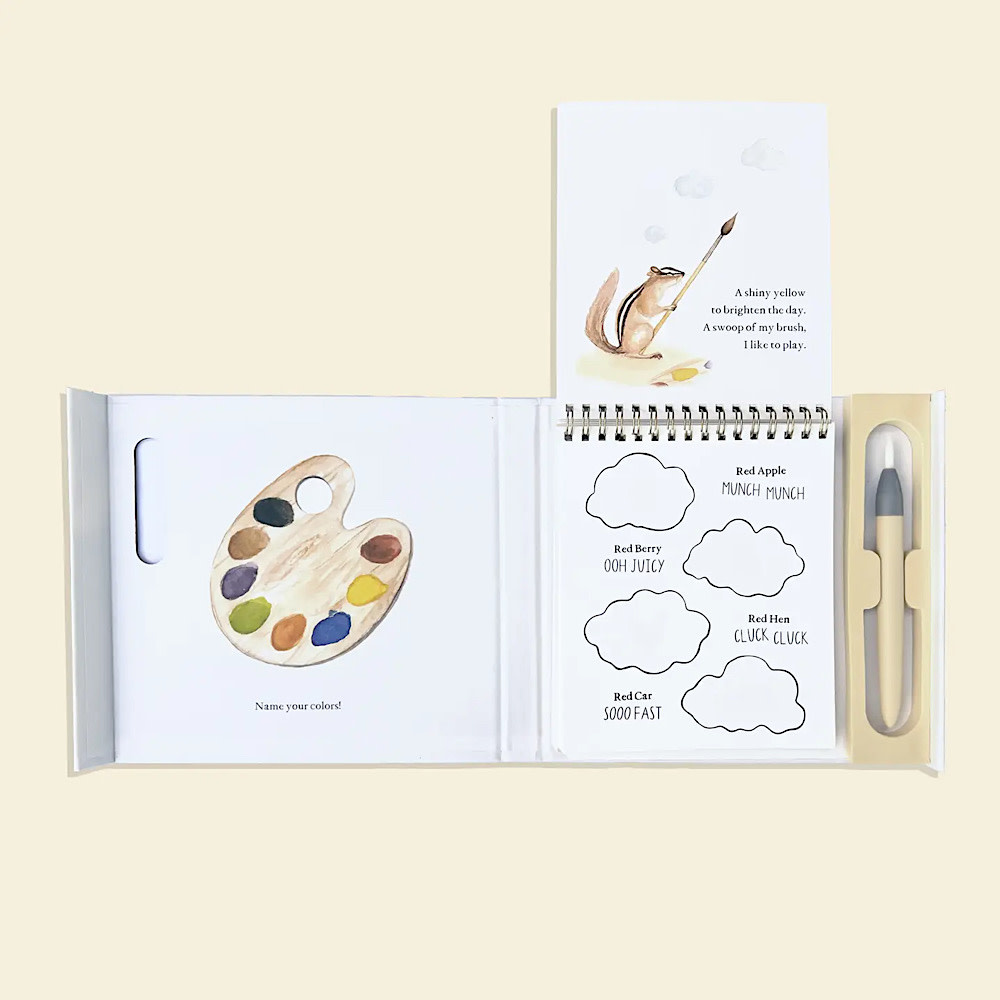 Wishy Washy: First Words and Colors Board Book - Water Reveal Edition