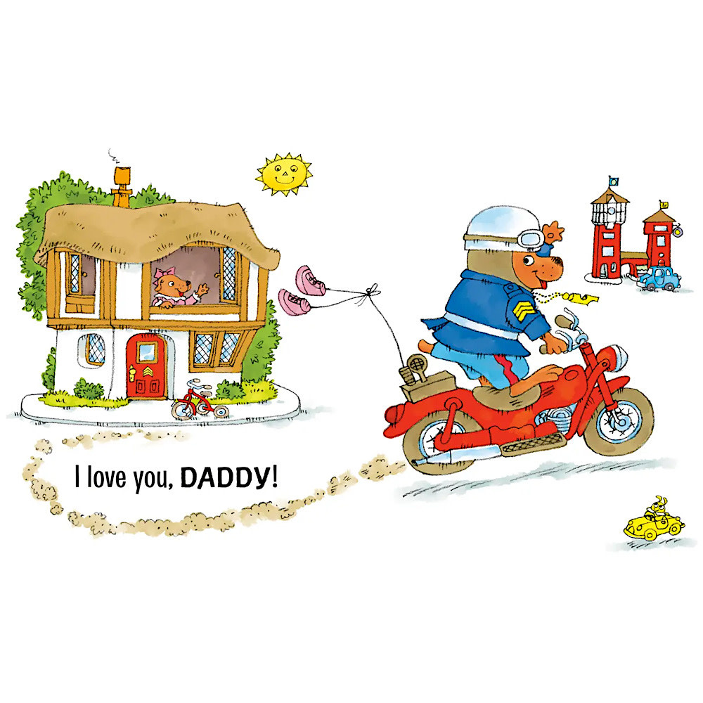 Richard Scarry's Best Daddy Ever Hardcover Book