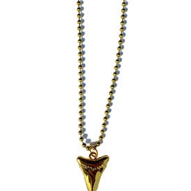 Gunner & Lux Gunner & Lux - Necklace - Gold Shark Tooth