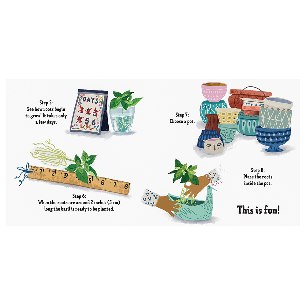 My First Book of Growing Food Board Book