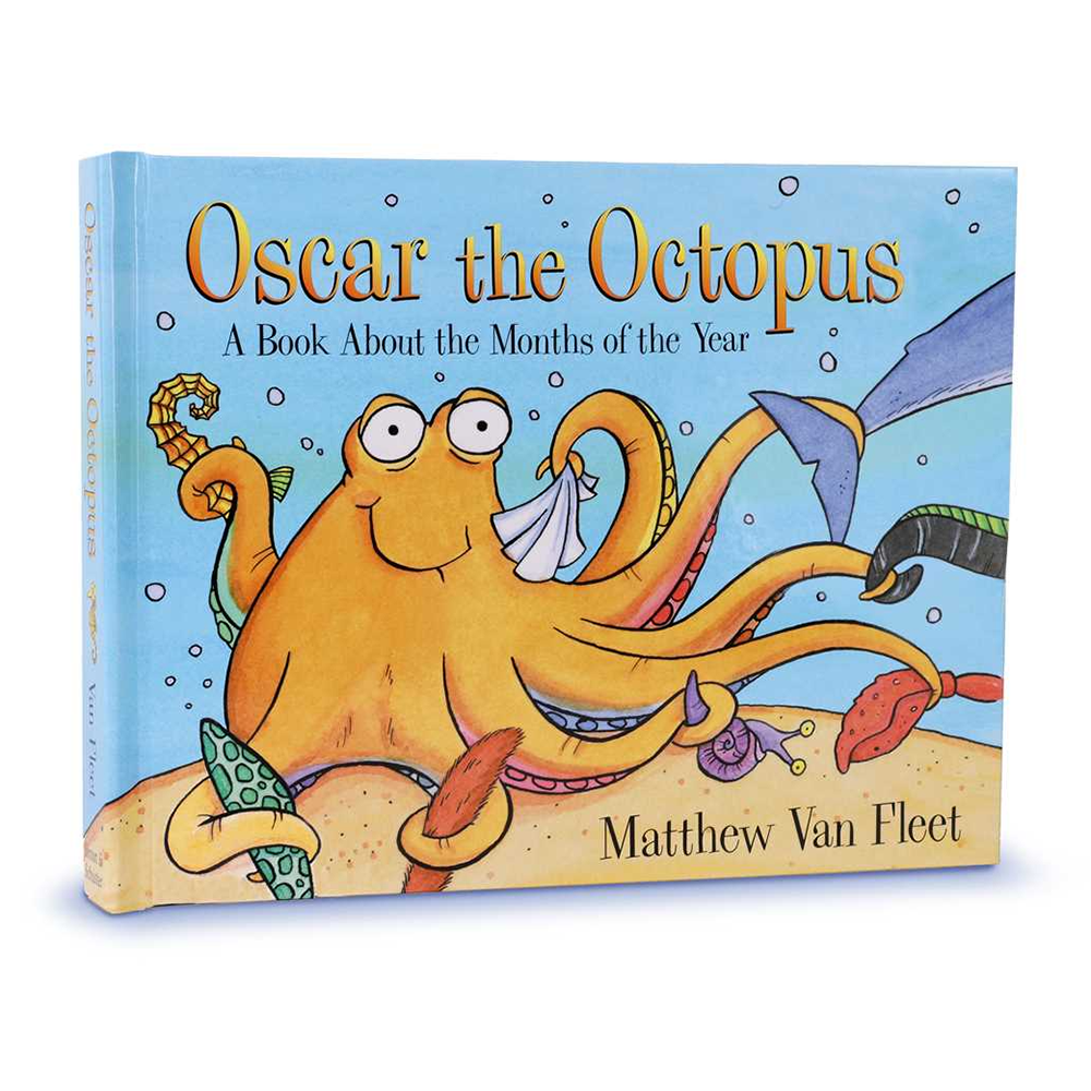 Simon & Schuster Oscar the Octopus Hardcover Book