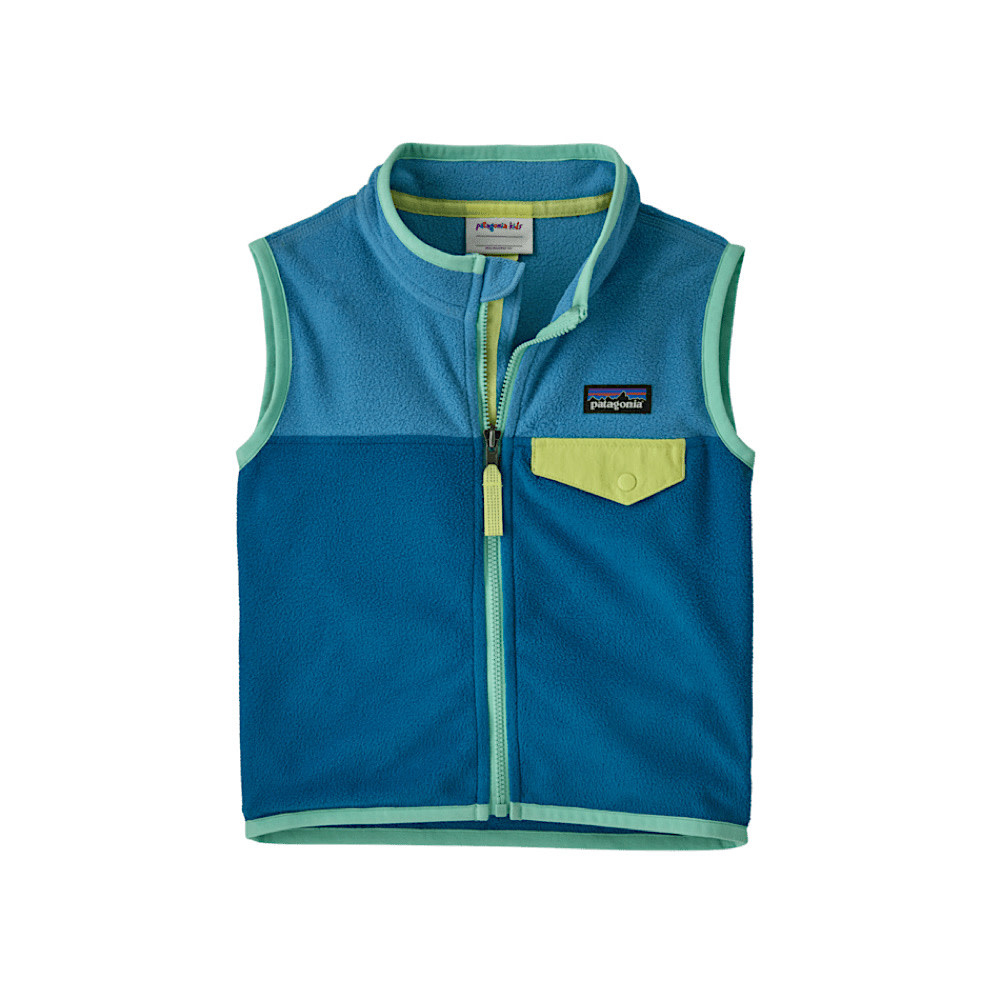 Patagonia Patagonia Baby Micro D Snap-T Vest - Aquatic Blue