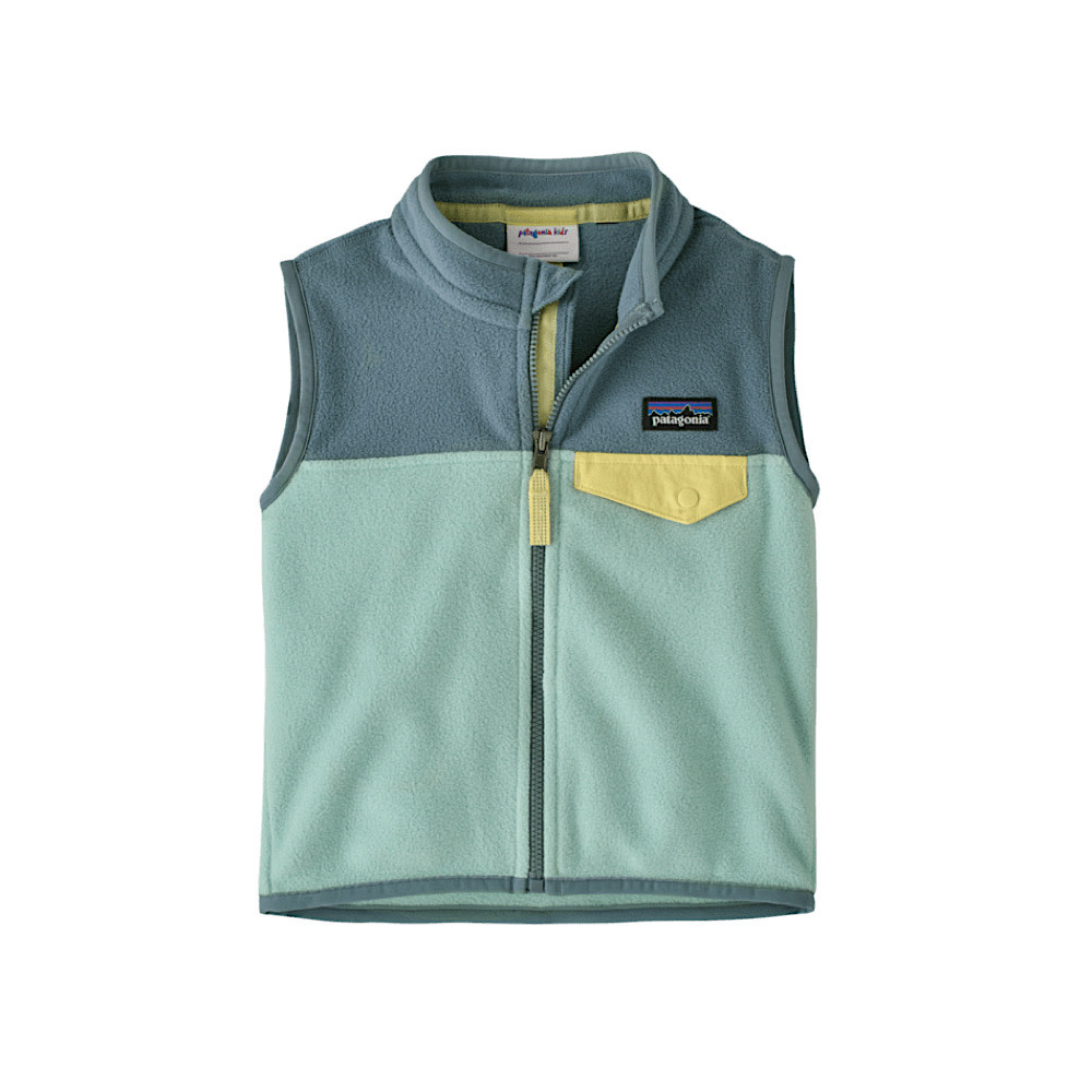 Patagonia Patagonia Baby Micro D Snap-T Vest - Thin Ice