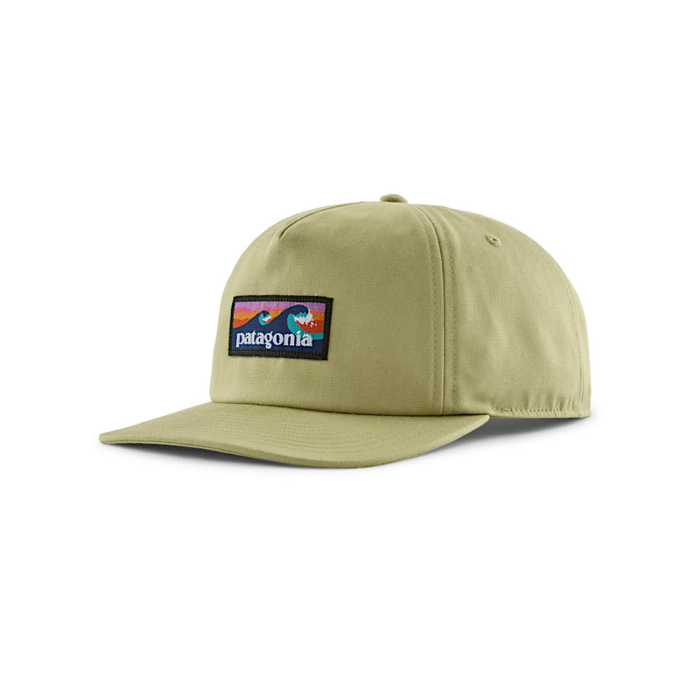 Patagonia Boardshort Label Funfarer Cap - Gumtree Green