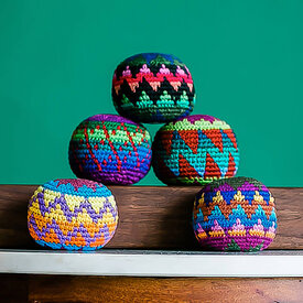  Lucia's Imports Woven Hacky Sack - Assorted
