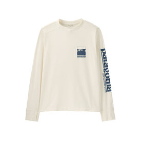 Patagonia Patagonia Kids Capilene Silkweight T-Shirt - Alpine Icon White
