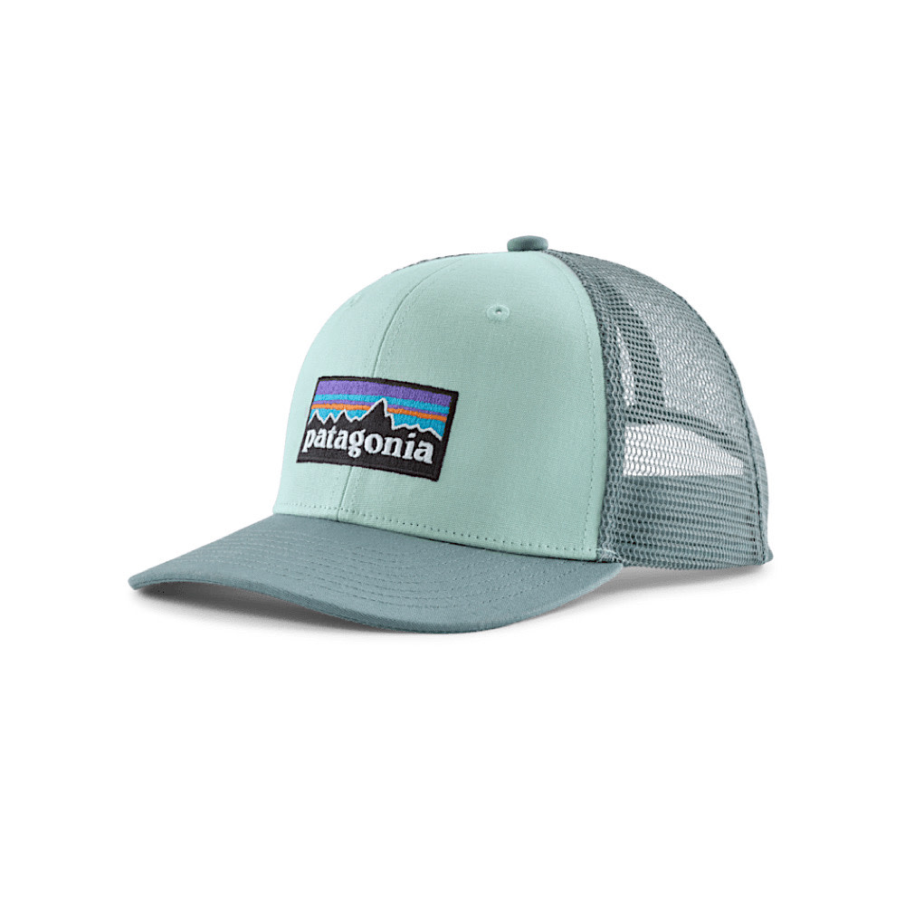 Patagonia Kids Trucker Hat P-6 Logo - Thin Ice