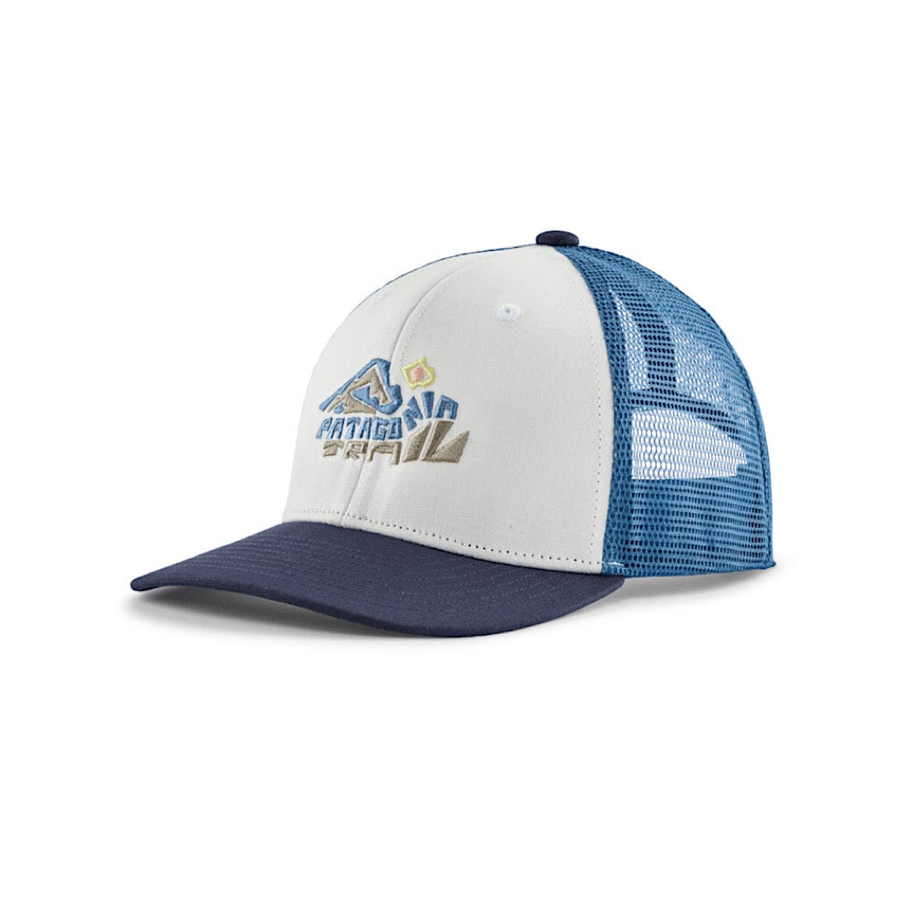 Patagonia Patagonia Kids Trucker- Trailcheck White