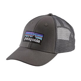 Patagonia Patagonia LoPro Trucker Hat - P-6 Logo - Forge Grey