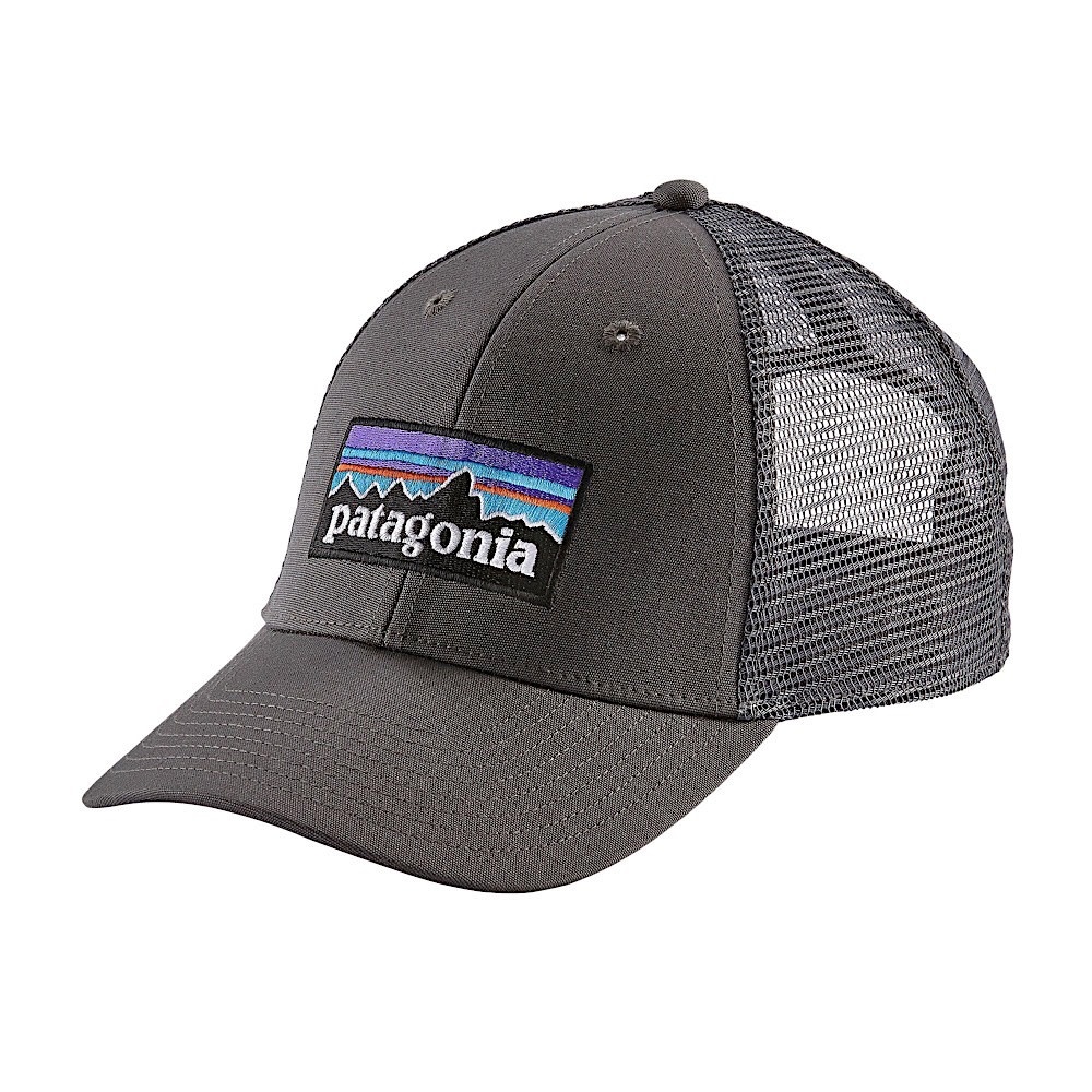 Patagonia LoPro Trucker Hat - P-6 Logo - Forge Grey