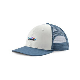 Patagonia Patagonia Take A Stand Trucker Hat - Stand Up Trout: White