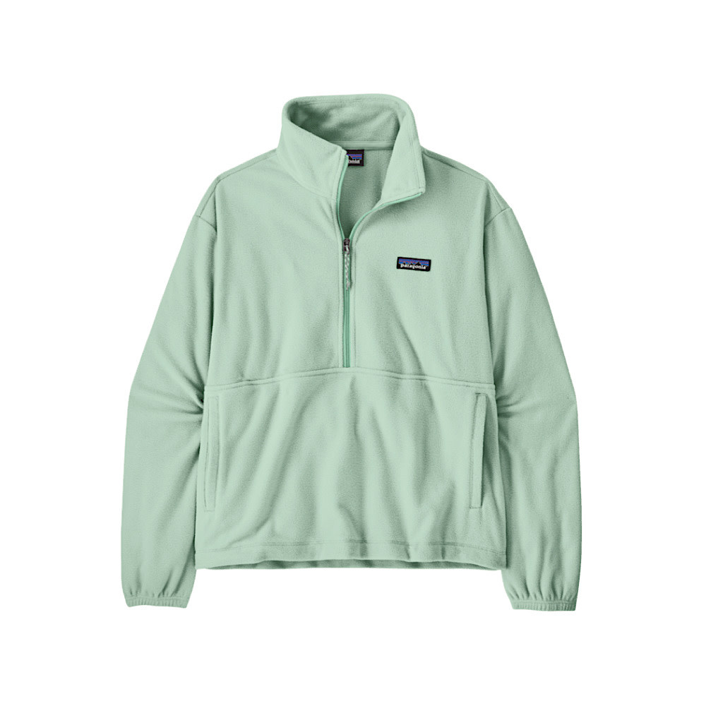 Patagonia Women's Micro D 1/2 Zip Fleece Pullover - Thin Ice