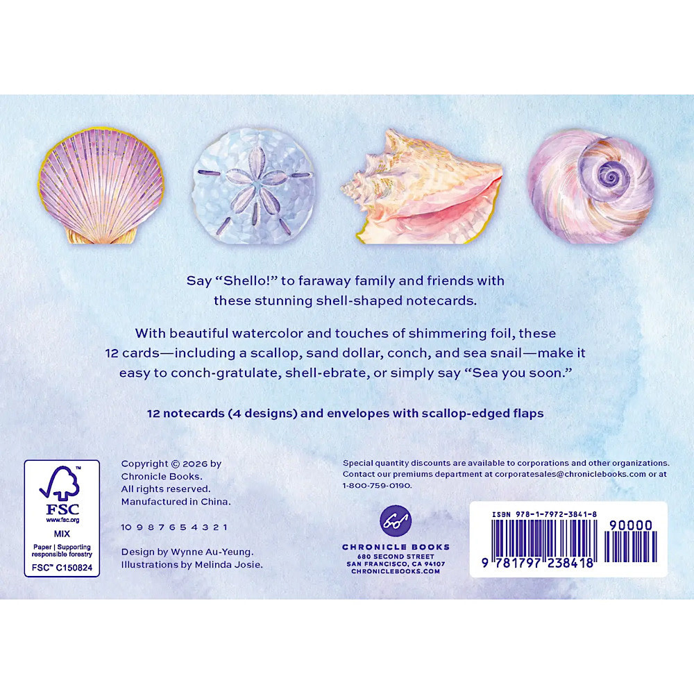 Shell Notes Notecards