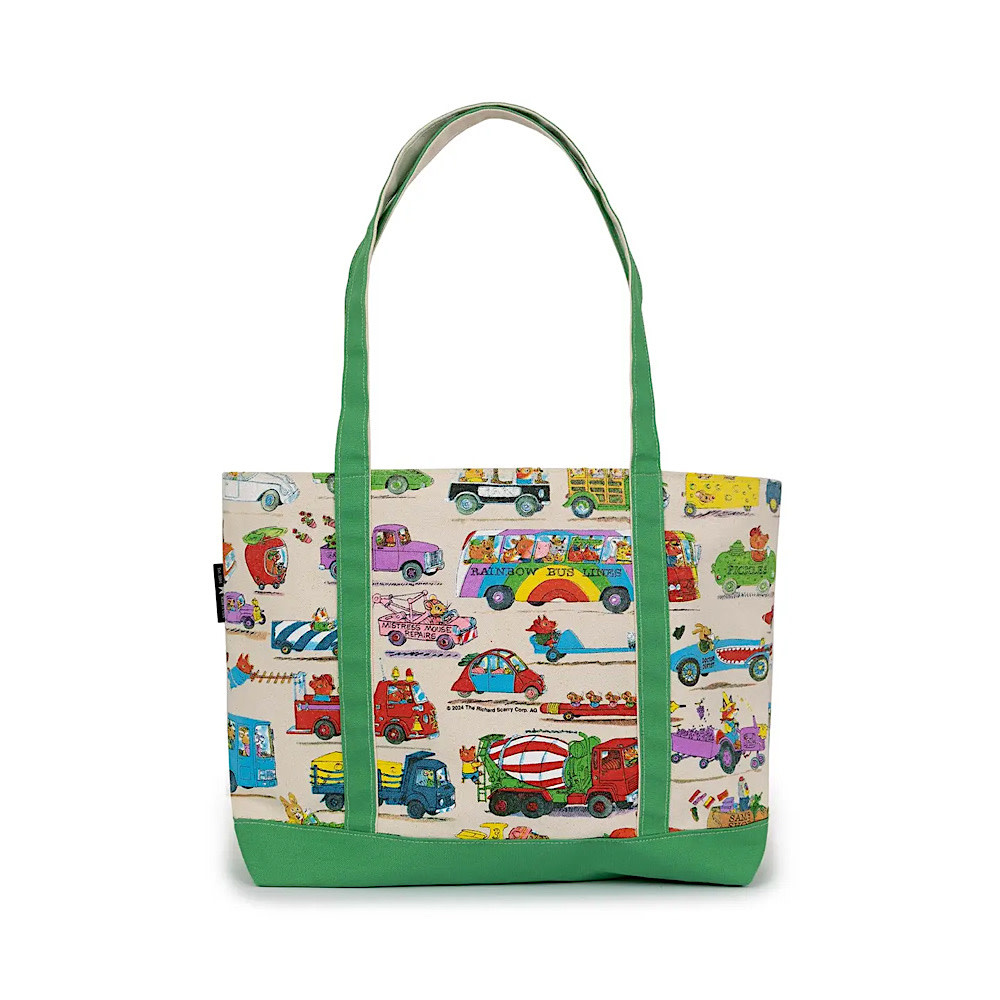 Penguin Random House Zippered Boat Tote - Richard Scarry Things That Go