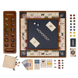 WS Game Company 3-in-1 Game Collection: Monopoly, Sorry & Mancala