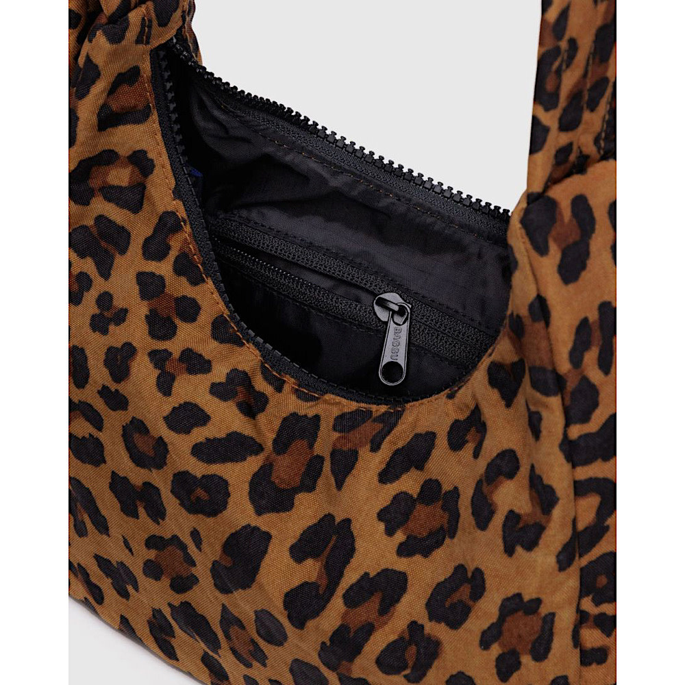 Baggu Mini Nylon Shoulder Bag - Leopard