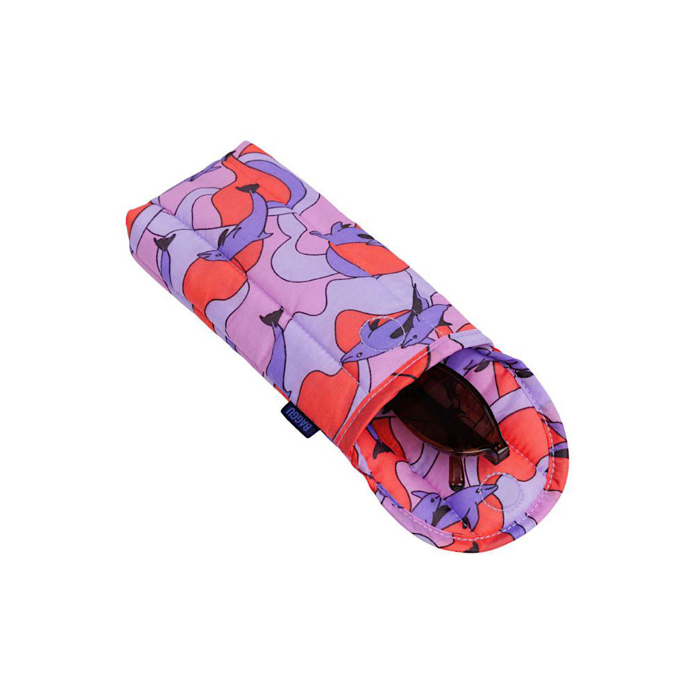 Baggu Puffy Glasses Sleeve - Dolphins