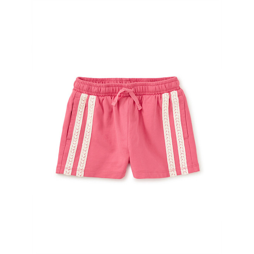 Tea Collection Tea Collection Crochet Sporty Shorts - Desert Rose