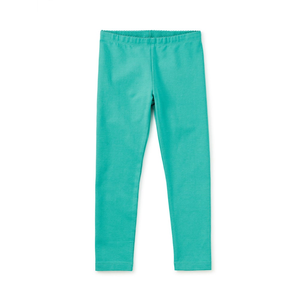 Tea Collection Tea Collection Solid Leggings - Glaze Blue