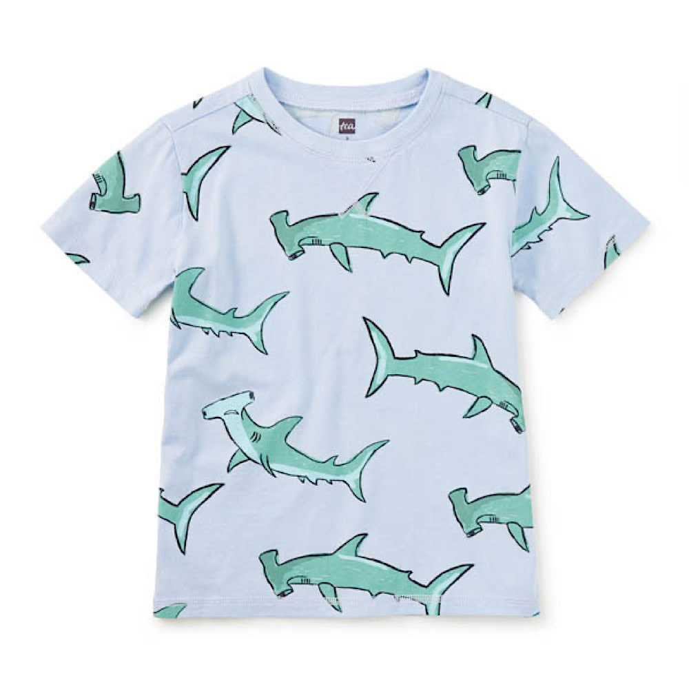 Tea Collection Printed Tee - Hungry Hammerheads