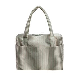 Baggu Baggu Cloud Carry On - Sage Stripe