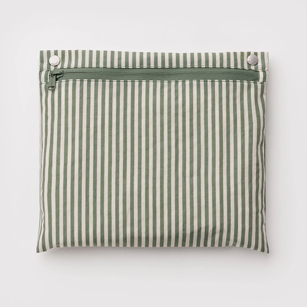 Baggu Cloud Carry On - Sage Stripe