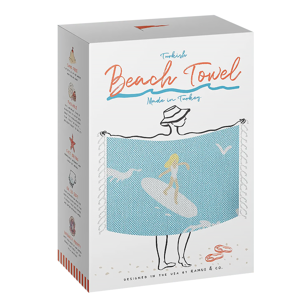 Ramus & Co. Turkish Beach Towel - Beach Day